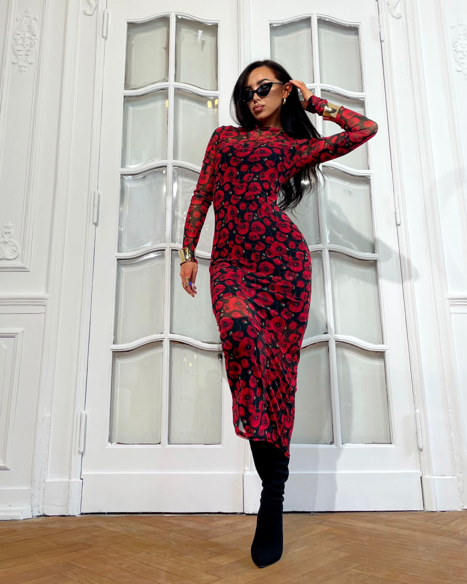 Sukienka Siateczka Maki