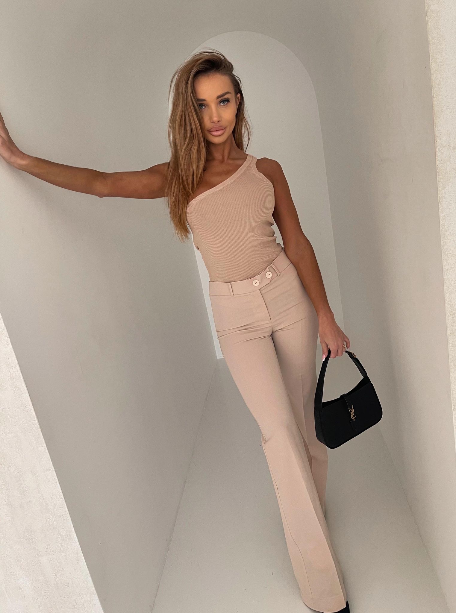 Spodnie Classic w Kant Beżowe