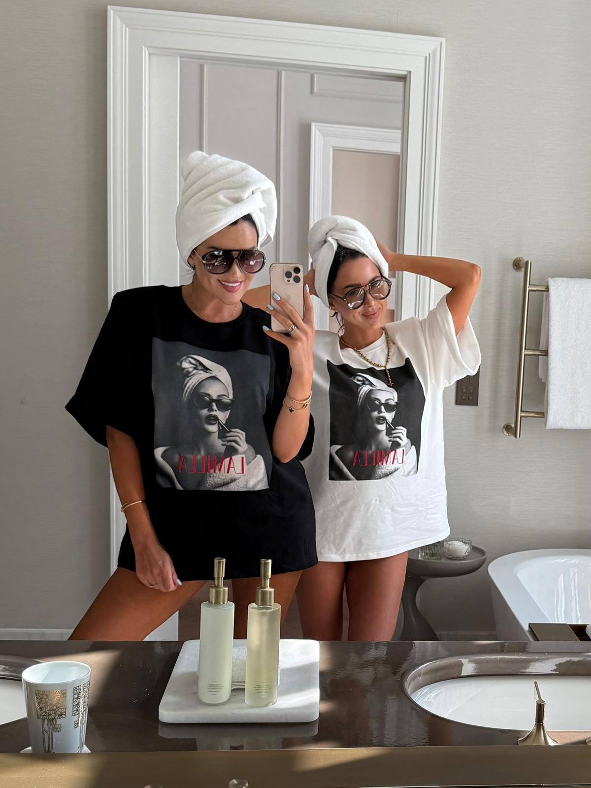 Tshirt Girl La Milla Czarny