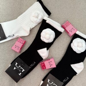 Skarpetki z Róża La Milla Czarne