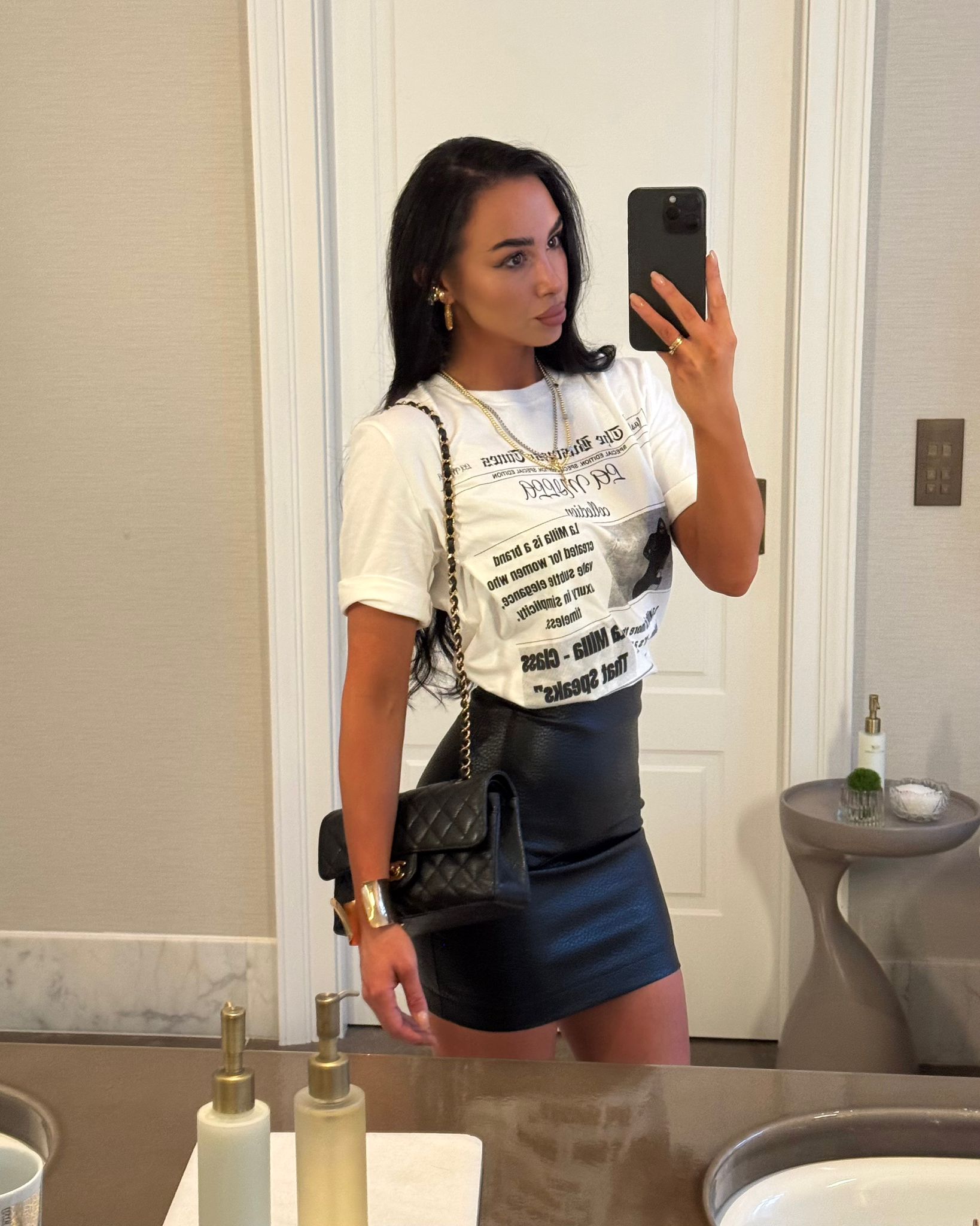 Tshirt Gazeta La Milla Biały