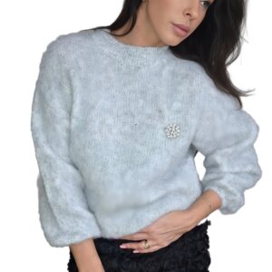 Sweterek Dzwonek Szary