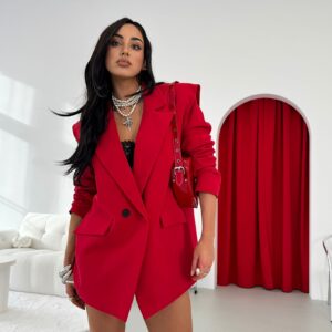 Marynarka Wigilia Czerwona La Milla