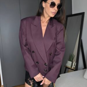 Marynarka Średnia La Milla Śliwka