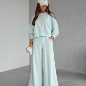 Komplet Dresowy Lou Miętowy