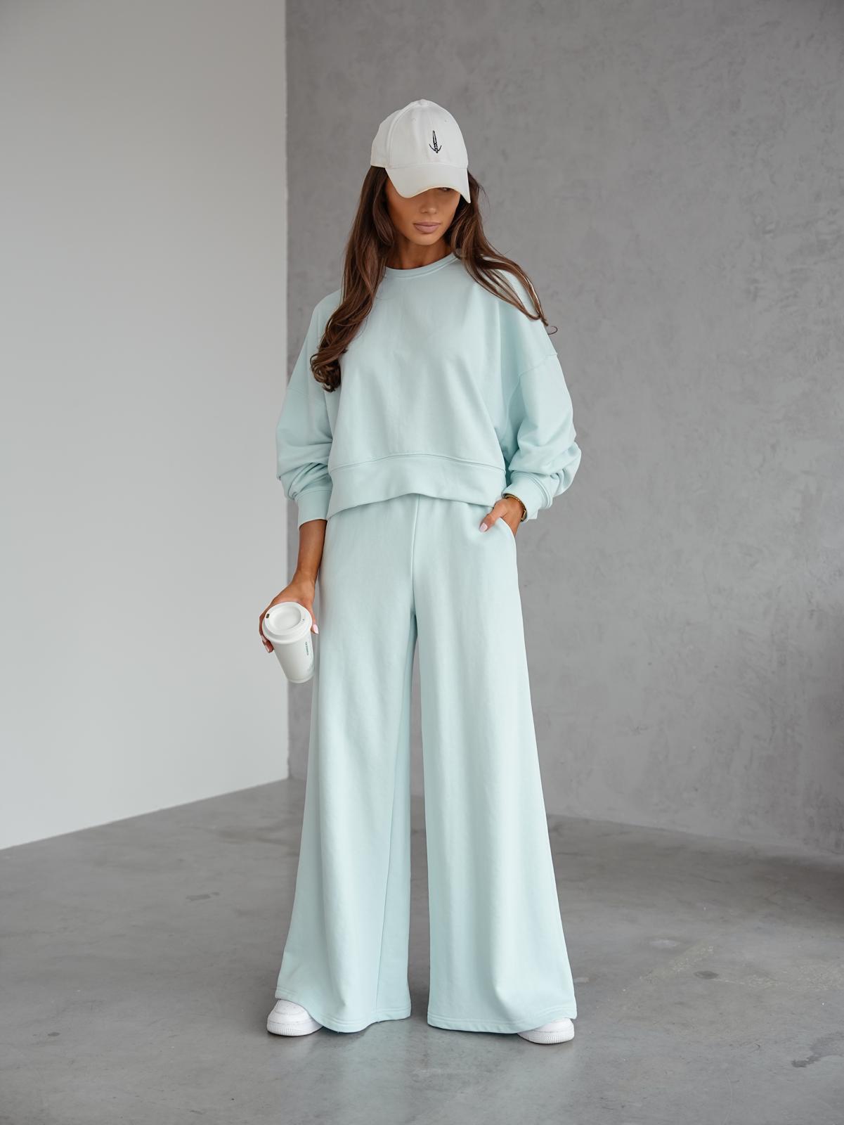 Komplet Dresowy Lou Miętowy