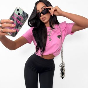 Tshirt z Kiesznką La Milla Różowa