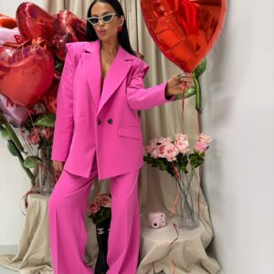 Marynarka Wigilia Różowa La Milla