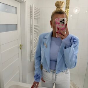 Marynarka Bomberka Błękitna